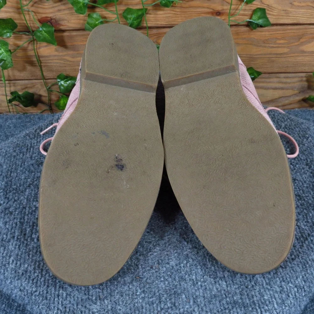 Kenneth Cole Reaction Desert Chukka Mens Boots 12 Dress Pink Perforated Suede